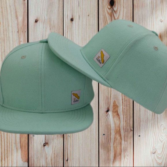 Mint Snapback Hat - Picture 1 of 5